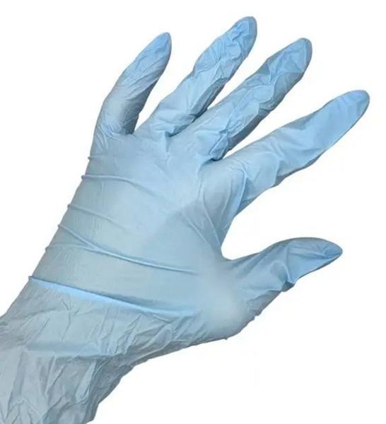 Перчатки нитриловые неопудренные MEDICAL PROFESSIONAL S (Голубые) GL0083-S фото