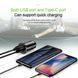 Автомобільна зарядка Baseus Square Metal QC 4.0 PD3.0 30W USB + Type-C 5A Black арт.221 фото 6