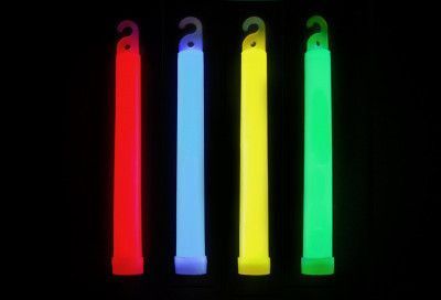 Химический источник света Lightstick 15см аварийный свет ХИС красный арт.159 фото