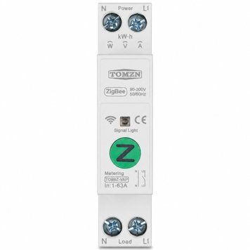 Автоматичний вимикач AC TOMZN TOB9Z-VAP 1P 63A 400V Zigbee енергомір, моніторинг, реле з таймером, MCB, із захистом авт.68 фото