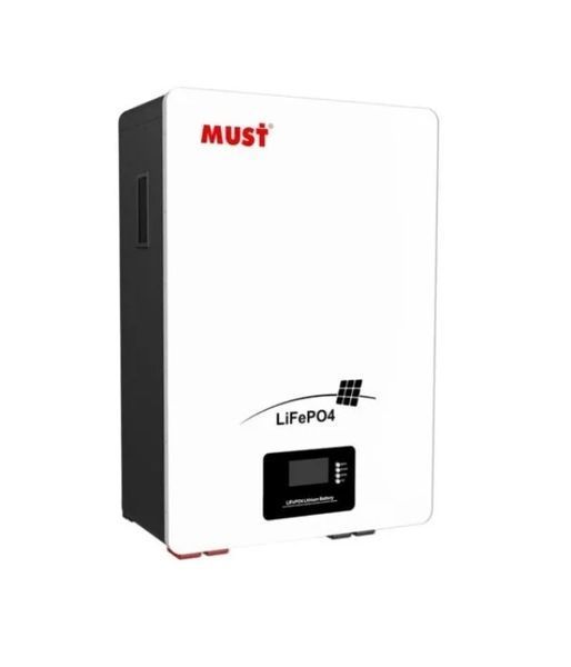 Акумуляторна батарея MUST 48/100 51.2V, 100Ah, LiFePo4, 5.12kWh 02579 фото