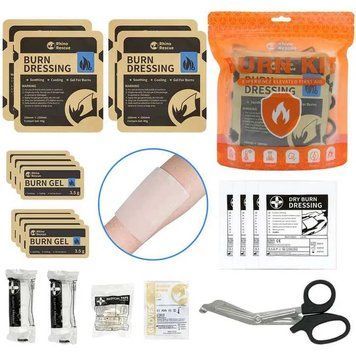 Набір для першої допомоги при опіках Rhino Rescue BURN KIT CPTK0007 апт-рр.14 фото