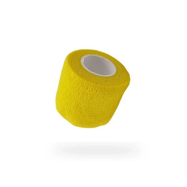 Бинт медичний когезивний фіксуючий, жовтий 5см &times; 4,5м Rescue Ready к.162 фото