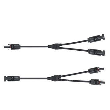 Розгалужувач Y-подібний для сонячних панелей Solar Connector 30A 1000VDC ( 1 вхід 2 виходи) кон.5 фото