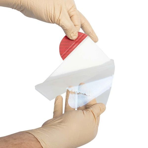 Тренувальні оклюзійні наліпки HyFin Vent Chest Seal Twin Pack подвійна упаковка арт.818 фото