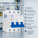 Автоматический выключатель АС TOMZN TOB1-63H 3Р 20А 400V авт.36 фото 6